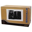 (2) Rockville APM8B 8  Powered Studio Monitors+Active 10  Subwoofer+Foam Pads Online Hot Sale