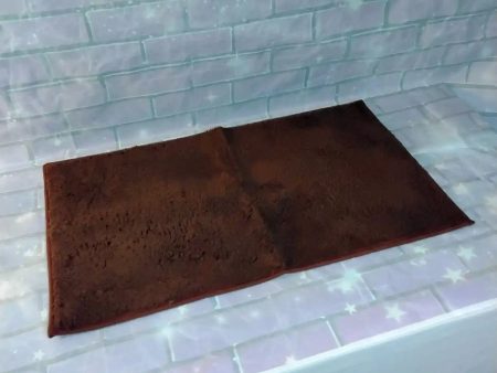 18”x30” Plush Bath Mat, Brown Discount