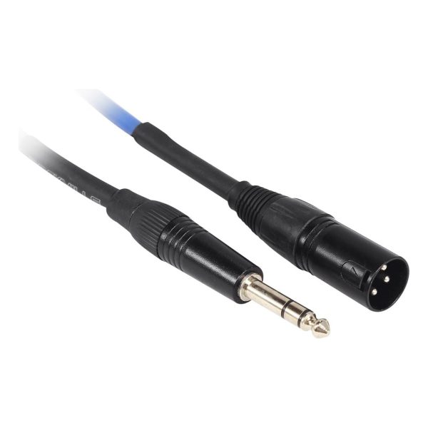 4 Rockville RCXMB6-BL Blue 6  Male REAN XLR to 1 4   TRS Balanced Cables Fashion