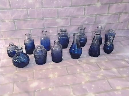 13pcs Glass Bud Vases For Sale