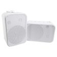 4 Rockville 6.5  500w Outdoor Speakers+Waterproof Covers For Restaurant Bar Cafe Hot on Sale