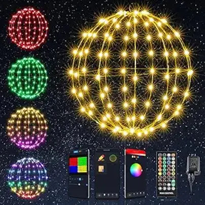 Foldable LED Light-up Sphere on Sale