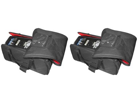 (2) Odyssey BRLSPKSM Redline Series Small Speaker Bag for Select 12  Speakers Hot on Sale