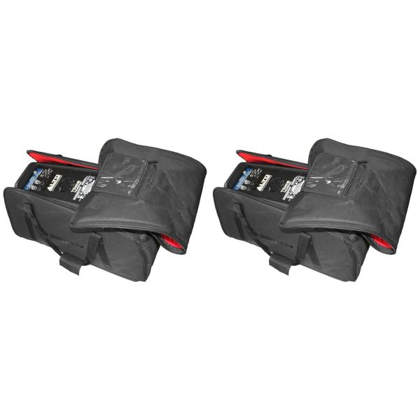 (2) Odyssey BRLSPKSM Redline Series Small Speaker Bag for Select 12  Speakers Hot on Sale