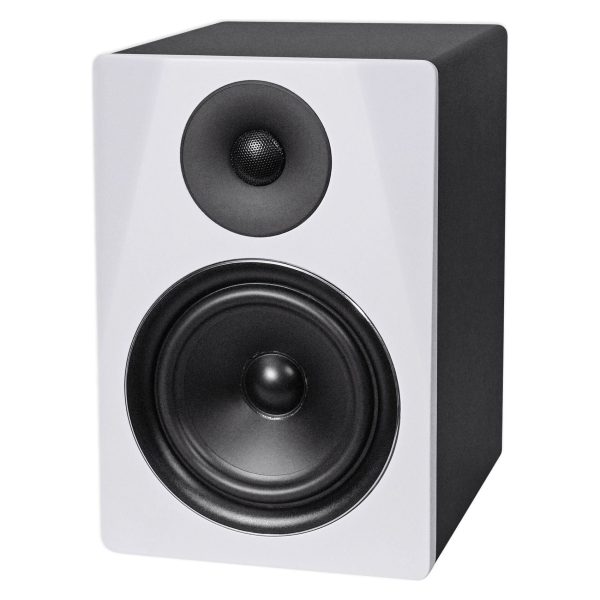 2) Rockville DPM6W 6.5  420w Active Studio Monitors+Stands+Headphones+Mic and Shield Online now