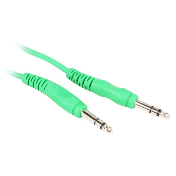 24 Rockville RCTR106G Green 6  1 4   TRS to 1 4   TRS  Cable 100% Copper Online now