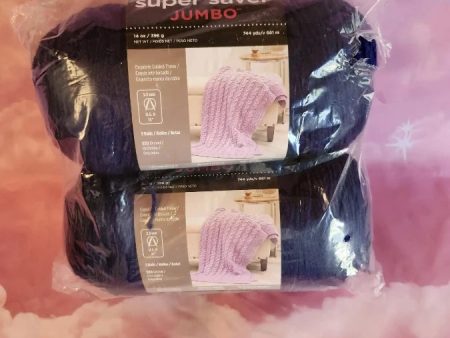 Jumbo Soft Yarn, 2 pk Supply