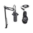 Audio Technica 1-Person PC Podcast Podcasting Kit w  2035 Mic+Headphones+Boom Online Hot Sale