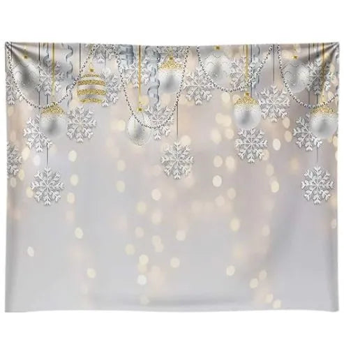 10x8ft Durable Wrinkle-Free Winter Wonderland Photo Backdrop Hot on Sale