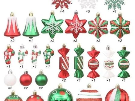 47 Assorted Christmas Ornaments Online