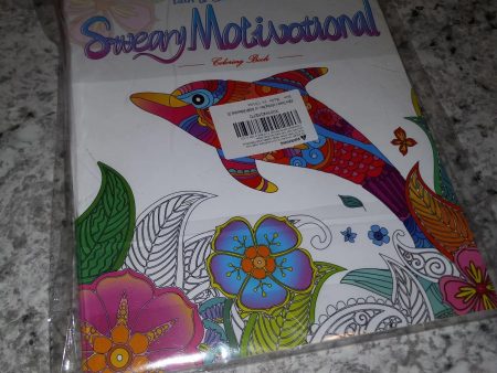 Sweary Motivational Coloring Book Discount