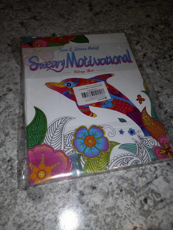 Sweary Motivational Coloring Book Discount