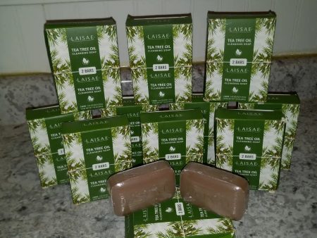 Vegan Tea Tree Oil Soap 2 Bars For Cheap