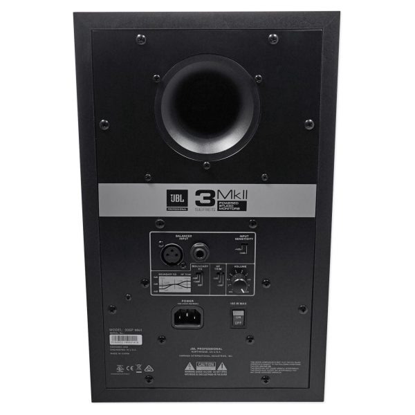 (2) JBL 306P MkII 6  Powered Studio Monitors+Stands+Isolation Pads+XLR Cables Online Hot Sale