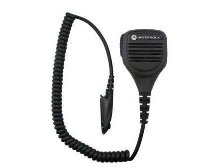 Motorola PMMN4027 PMMN4027A OEM IP57 Submersible Remote Speaker Microphone with Windporting Technology Compatible w  HT750, HT1250, HT1250LS, HT1550, HT1550XLS, MT Series and More... Hot on Sale