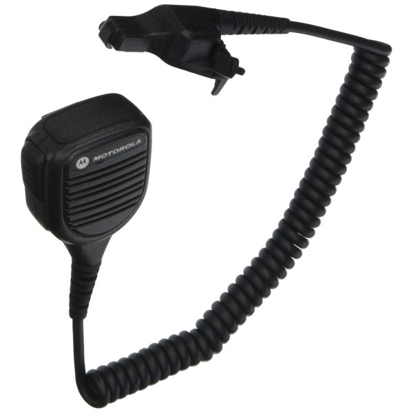 Motorola Original OEM PMMN4051 PMMN4051B Windporting Remote Speaker Microphone with 3.5mm Audio Jack, IP55 Water Resistant, Intrinsic Safety Standard FM Sale