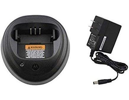 MOTOROLA OEM WPLN4137BR Single Unit Rapid Charger With Power Adapter EPNN9288 for CP040 CP140 CP150 CP160 CP180 CP200 CP200d DP1400 EP450 EP450S PR400 GP3688 GP3138 CP200XLS WPLN4137 Supply