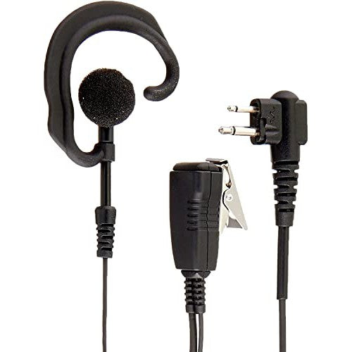 PRYME SPM-303EB Responder Series Spm-300Eb Series - Lapel Microphone: with Soft Earhook Style Earphone, Black Online Sale