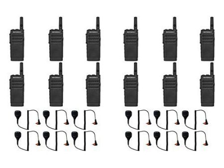 SL300-U-SC-2 UHF 403-470MHz 2 Channel 3 Watt Digital DMR Non-Display Radio with M4013 Speaker Microphone (12 Pack) Cheap