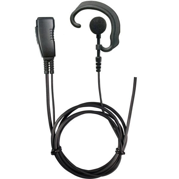 PrymeÃÂ® LMC-1EH42 Responder Pro-Grade Lapel Mic w Soft Earhook Earphone - Fits: Vertex 1-Pin Screws to Radios For Discount