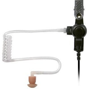 PRYME EH-1389SC-25 3.5mm Acoustic Tube Listen Only Earpiece with 7  Coiled Cord For Sale