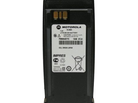 Motorola Original PMNN4077 PMNN4077C IMPRES Li-ion 7.4V 2240mAh Battery - Compatible with XPR6100 XPR6300 XPR6350 PR6380 XPR6500 XPR6550 Online now